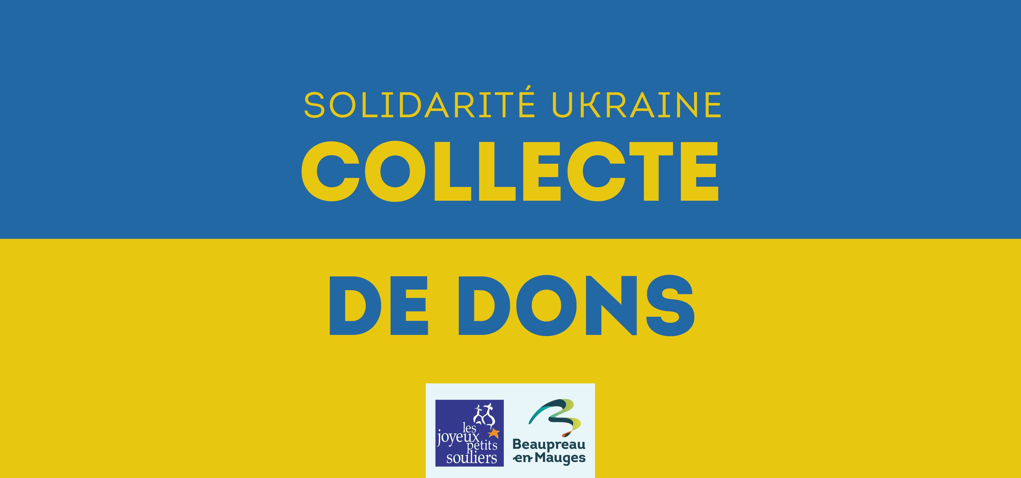 Ukraine : nouvelle collecte